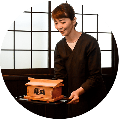 うなぎの原田 おもてなし