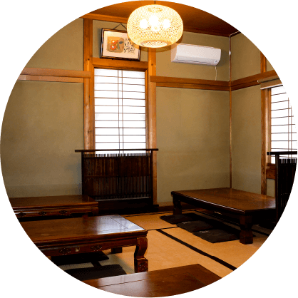 うなぎの原田店内 座敷